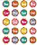 Tropical Punch Stickers - 120 Stickers - Tcr 2673-.. - Imagem 1