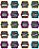 Chalkboard Brights Stickers - 120 Stickers - Tcr5618-.. - Imagem 1