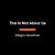 This Is Not About US: Fiction-.. - Imagem 1