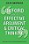 Oxford Guide To Effective Argument And Critical Thinking-.. - Imagem 1