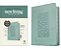 Nlt Personal Size Giant Print Bible, Filament Enabled Edition (Red Letter, Leatherlike, Floral Frame Teal, Indexed)-.. - Imagem 1