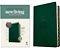 Nlt Large Print Thinline Reference Bible, Filament Enabled (Leatherlike, Evergreen Mountain, Indexed, Red Letter)-.. - Imagem 1