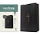 Nlt Compact Giant Print Zipper Bible, Filament Enabled (Leatherlike, Black Cross, Red Letter)-.. - Imagem 1