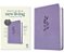 Nlt Giant Print Premium Value Bible, Filament Enabled (Leatherlike, Lavender Vine)-.. - Imagem 1