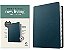 Nlt Personal Size Giant Print Bible, Filament Enabled (Genuine Leather, Navy Blue, Indexed, Red Letter)-.. - Imagem 1
