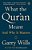 What The Qur'An Meant: And Why It Matters-.. - Imagem 1