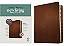 Nlt Wide Margin Bible, Filament Enabled (Genuine Leather, Brown, Indexed, Red Letter)-.. - Imagem 1