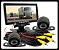 Kit Monitor LCD 7" Polegadas + 2 Câmeras de Ré Veiculares Automotivas - Imagem 1