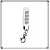 Controle Remoto White Fine Code Learn 433,92 MHz 4 Botões - Imagem 1