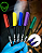 CANETA FREEHAND DARK (1.0 e 1.4mm) - Imagem 1