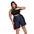 SHORT JEANS PLUS SIZE LUMIX TAMANHOS 46 A 52 REF- 300174 - Imagem 2