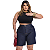 SHORT JEANS PLUS SIZE LUMIX TAMANHOS 46 A 52 REF- 300174 - Imagem 1