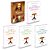 Kit 5 livros - Entenda Jesus - Livro dos Espiritos + Vivendo a Doutrina Espirita, vol 1,2,3 e 4 - Imagem 1
