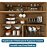 Conjunto Organizador Armário Cozinha Kit 6 Peças Prateleira Elegance Preto - DiCarlo - Imagem 3