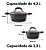 Jogo De Panelas Indução Kit 5 Peças Revestimento Cerâmico C.L Carbono - Brinox - Imagem 7