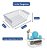 Kit Conjunto Organizador Armário Cozinha 6 Peças Prateleira Essence Branco - DiCarlo - Imagem 7