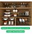 Organizador Armário Cozinha Kit 7 Peças Prateleira Elegance Preto - DiCarlo - Imagem 2