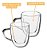 Xícara De Chá Kit 02 Pçs Parede Dupla Café Espresso 200ml - Mimo Style - Imagem 4