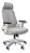 Cadeira Ergonômica Escritório Gamer Presidente Branca/cinza Helene Special - Elements - Imagem 4