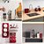 Kit Organizador De Pia 5 Peças Cozinha Single Preto - Coza - Imagem 2