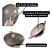 Panela Wok Frigideira C/ Tampa 34cm Antiadente Cerâmica 7,5l Dark Grey - Oster - Imagem 5
