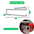 Kit Organizador Armário Conjunto 7 Peças Essence Branco - DiCarlo - Imagem 10