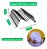 Kit Organizador Armário Cozinha Conjunto 7 Peças Elegance Preto - DiCarlo - Imagem 8
