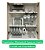 Kit Organizador Armário Cozinha Conjunto 7 Peças Elegance Preto - DiCarlo - Imagem 3
