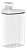 Dispenser Dosador Sabão Amaciante 2,3 L Lavanderia Flow Branco - OU - Imagem 1