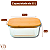 Pote Quadrado de Vidro com Tampa de Bambu 1,1L - Mimo Style - Imagem 3