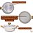 Jogo De Panelas Indução Kit 5 Peças Studio Cook Marmol - Mimo Style - Imagem 6