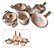 Jogo De Panelas Kit 6 Peças Indução Antiaderente Cerâmico Style Cook Quartzo - Mimo Style - Imagem 1