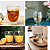 Copos Parede Dupla Vidro 2 Peças 250 ml - Allmix - Imagem 2