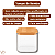 Kit 4 Potes de Vidro Quadrado com Tampa de Bambu - Allmix - Imagem 4