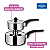 Cuscuzeira Individual Aço Inox Antiaderente Indução - Brinox - Imagem 2
