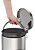 Lixeira Pedal Inox Banheiro Cozinha 12l Tramontina Polida - Imagem 9