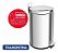 Lixeira Pedal Inox Banheiro Cozinha 12l Tramontina Polida - Imagem 4