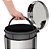 Lixeira Pedal Inox Banheiro Cozinha 12l Tramontina Polida - Imagem 2