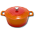 Caçarola Cook & Chef Laranja 24 cm - Mimo Style - Imagem 1