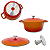 Caçarola Cook & Chef Laranja 28 cm - Mimo Style - Imagem 4