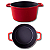 Caçarola Indução Ferro Fundido 26 cm 4,8 L Sauté Vermelha - Haus Concept - Imagem 3