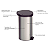 Lixeira Inox c/ Pedal New 20L - Tramontina - Imagem 5