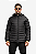 Jaqueta Masculina Preta Puffer Inverno Com Capuz Casaco Térmico Leve Quente Premium - Imagem 1