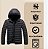 Jaqueta Masculina Preta Puffer Inverno Com Capuz Casaco Térmico Leve Quente Premium - Imagem 6