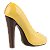 Sapato feminino "salto alto" 150g HB-8054-PC - Imagem 3