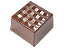 Praline quadrado Manila 10g HB-9188-S - Imagem 1