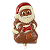 Pirulito "Papai Noel" 25g HB-9214-PC - Imagem 1