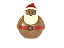 Papai Noel em forma de bola Kurt 100g HB-DS-8181 - Imagem 1