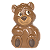 Urso Bobby 110g HB-DS-8185 - Imagem 1