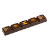 MD 275x175 Barra de holograma 40g 1x5 cav HO-0003 - Imagem 1
